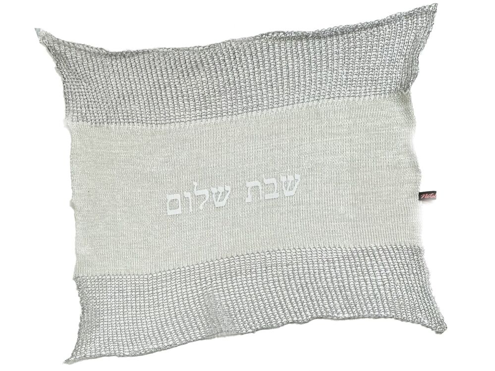 Sheer Mesh Silvery White - Image 5